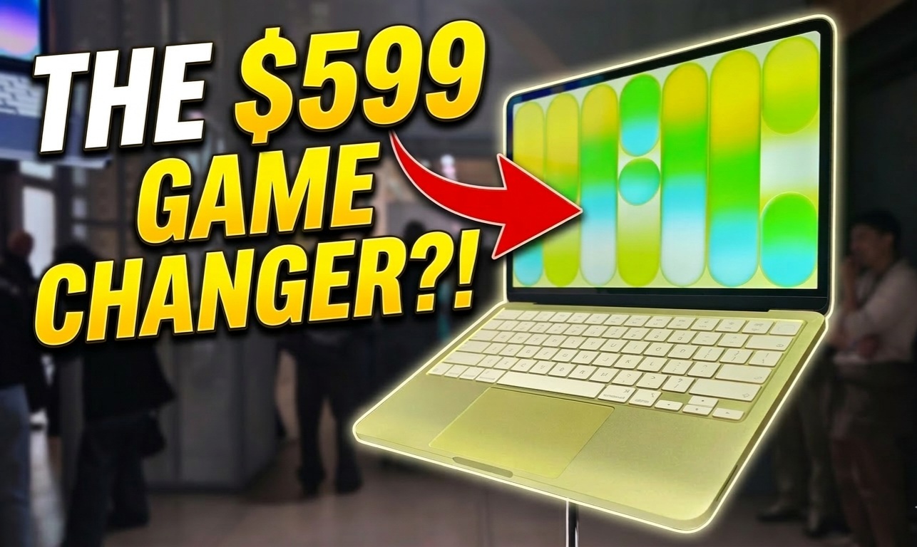 Apple Changes the Game: Meet the $599 MacBook Neo